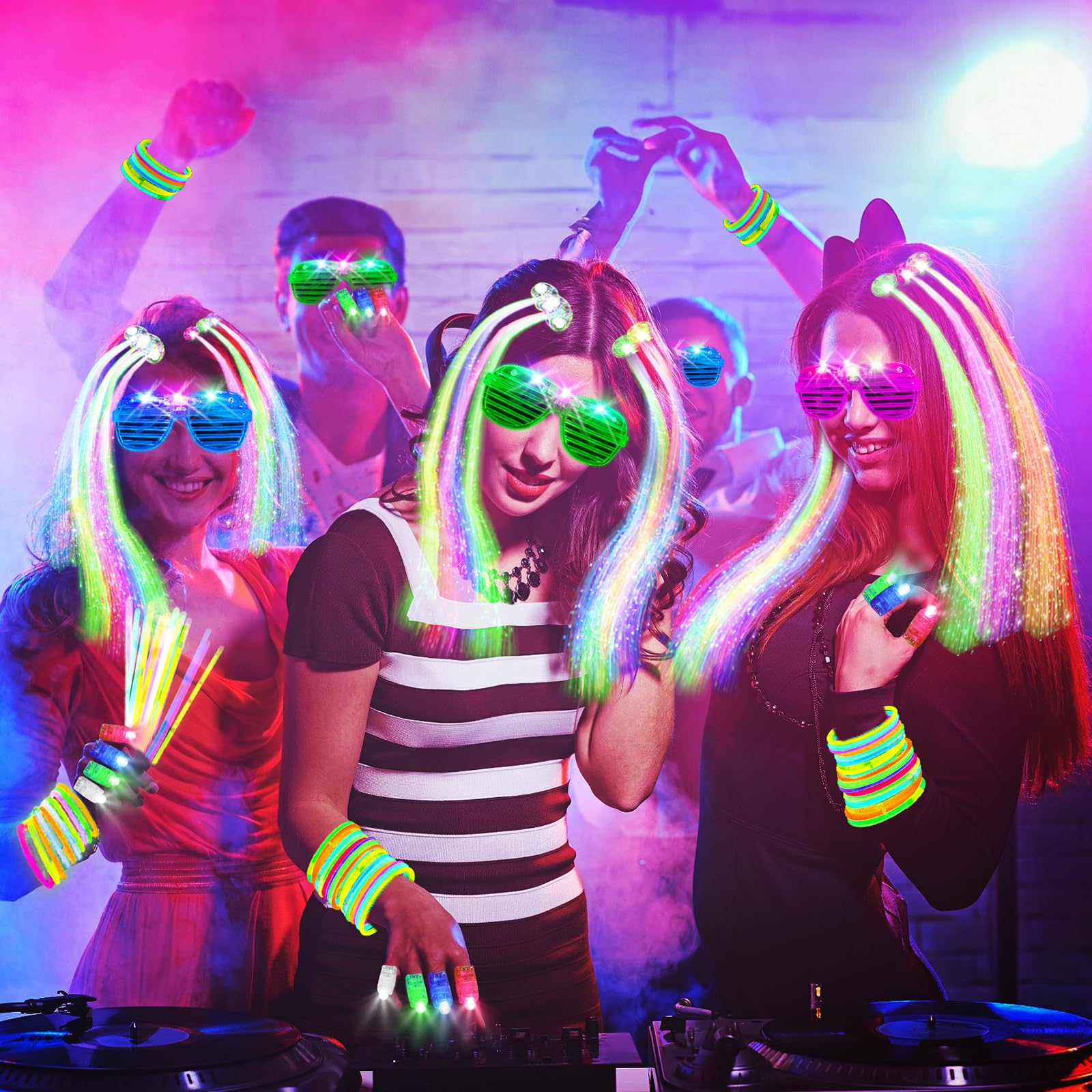 SHQDD party ambiance glow enhances rooms for celebrations