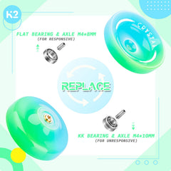 ShungRu Crystal Yoyo K2 packaging with included strings and accessories kit.
