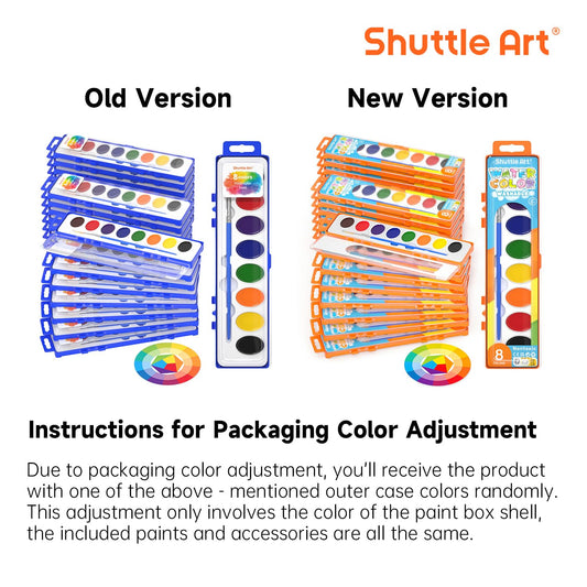 Shuttle Art color wheel helps beginners master color mixing and harmony