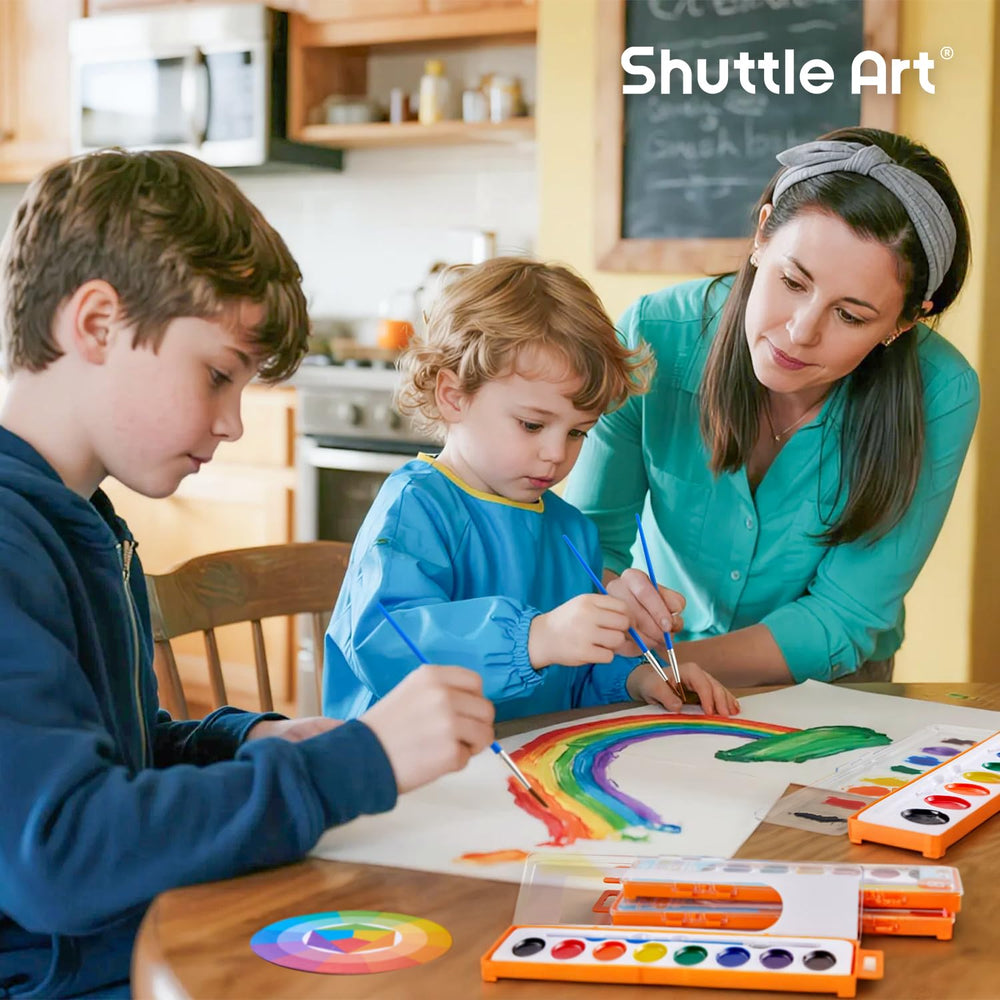 Shuttle Art dries quickly and remains reusable with added water