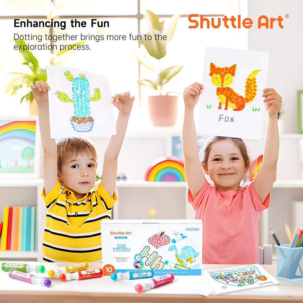 Shuttle Art kids-friendly supplies support early education and exploration