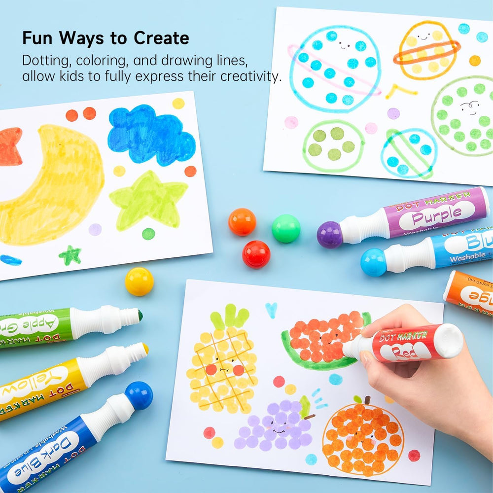 Non-toxic Shuttle Art ink ensures safe art sessions for kids