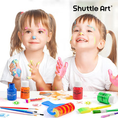 Shuttle Art non-toxic paint is safe and eco-friendly for kids