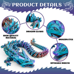 SHUWND dragon gift for fantasy lovers makes a memorable desk companion.