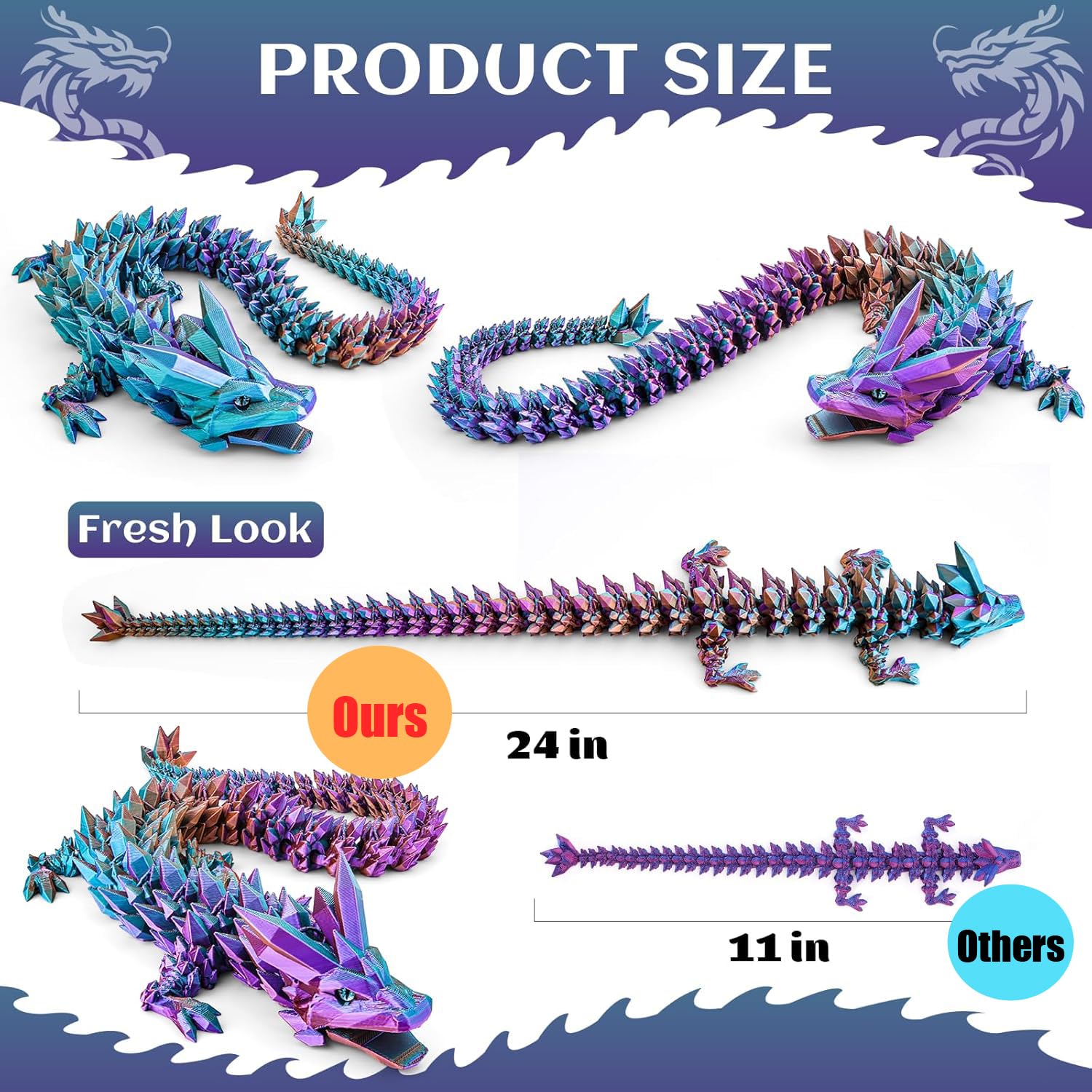 SHUWND dragon poseable wings closeup highlights lifelike wing articulation and visual flair.