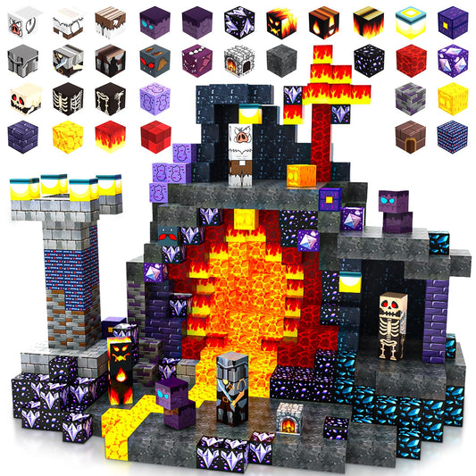 SHXYKZ dungeon-building blocks set sparks imaginative construction and pretend play