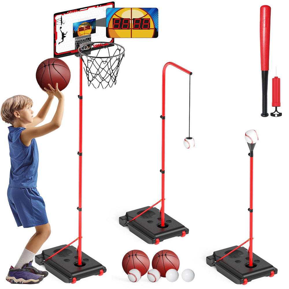 SHXYKZ height range supports kids from toddlers to teens