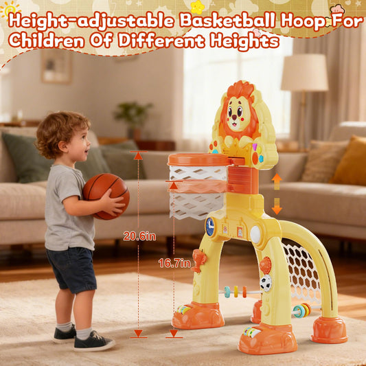 SHXYKZ toddler soccer goal net ready for kicking fun and cooperative play.