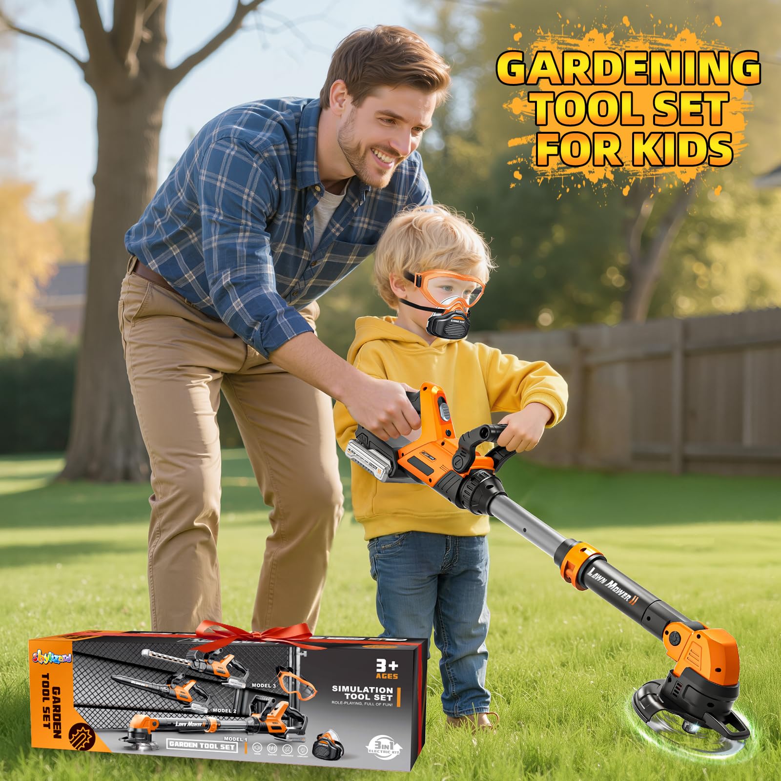 ShyLizard compact tool set, easy to carry and store after play.