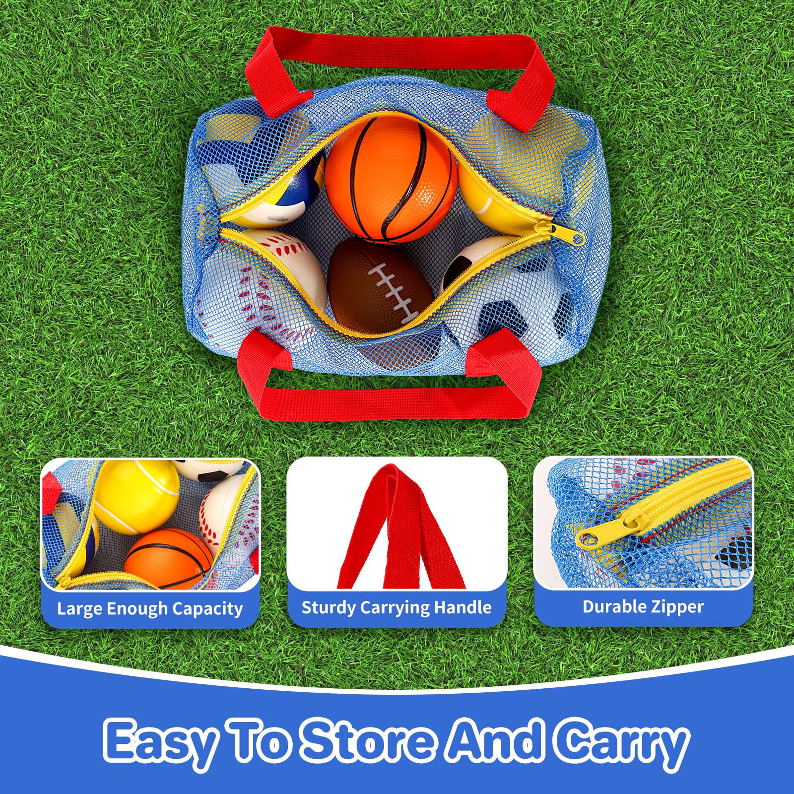 ShyLizard foam baseball ball for soft throwing and hand-eye coordination fun.