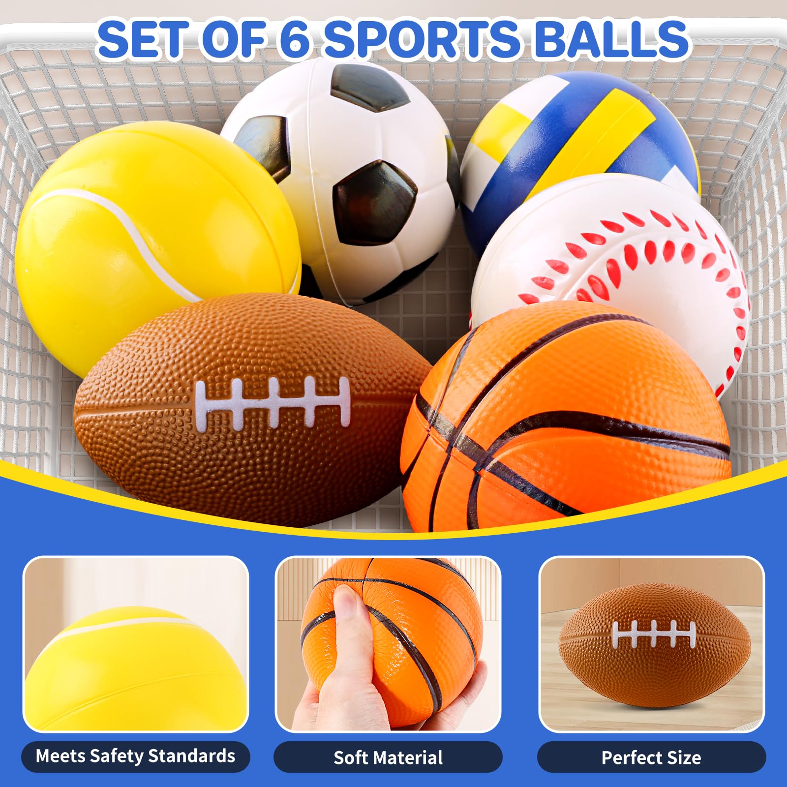 ShyLizard foam football ball supports early kicking and grip development.