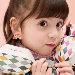 Shyflpopo kids clip-on mermaid earrings with ocean-inspired charm