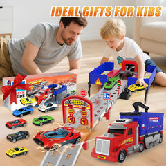 ShyLizard Carrier Truck colorful track assembly ready for play