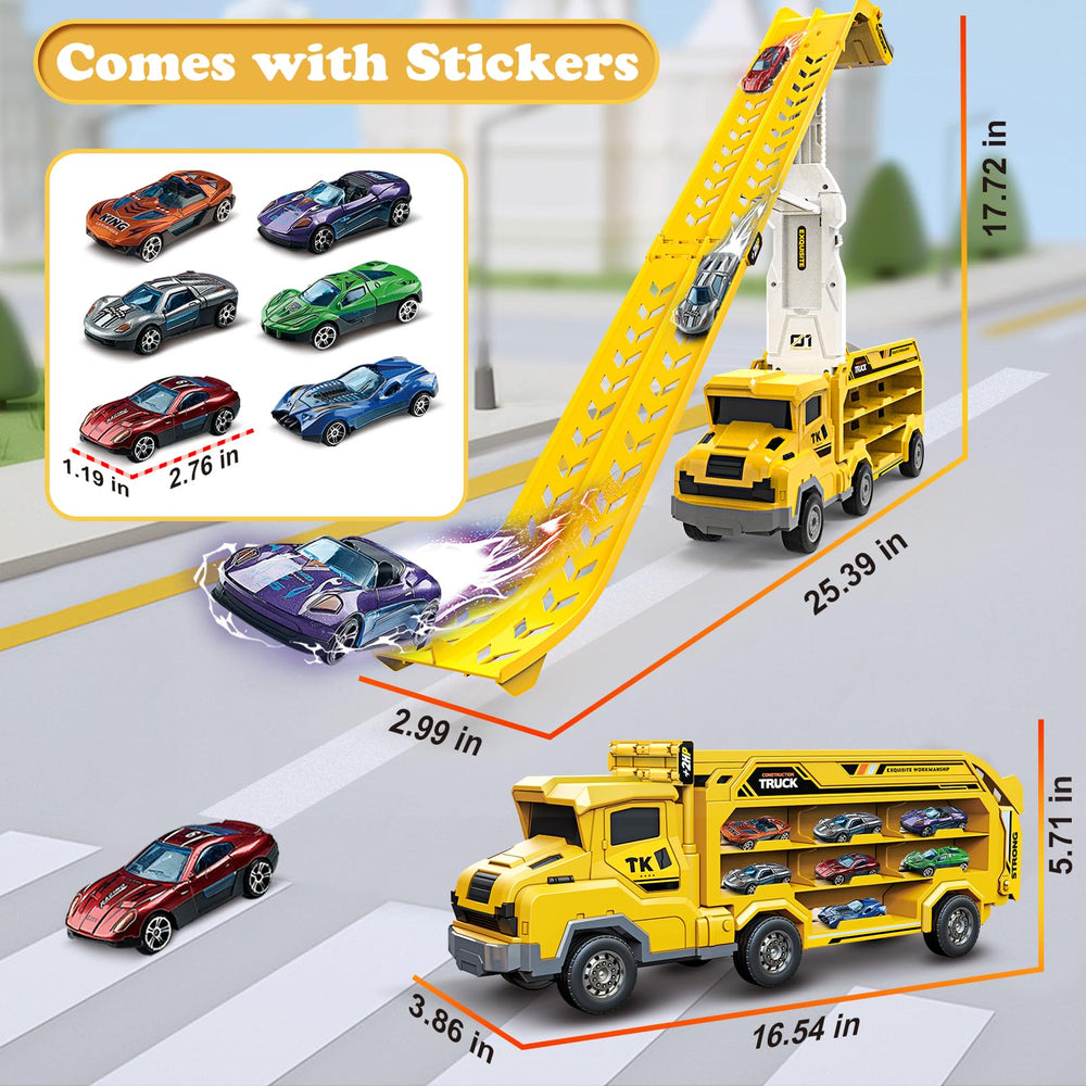 ShyLizard carrier truck with two launchers for exciting racing