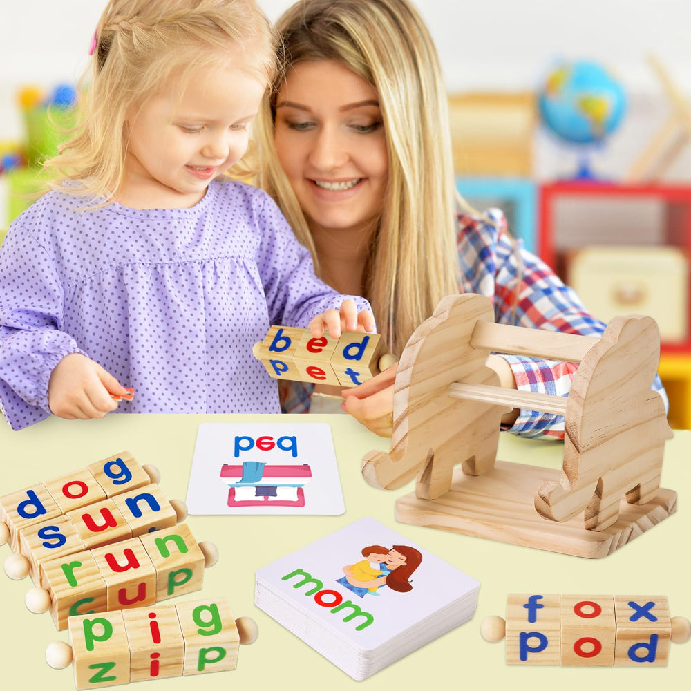 ShyLizard durable pine-wood toy for classrooms and homes.
