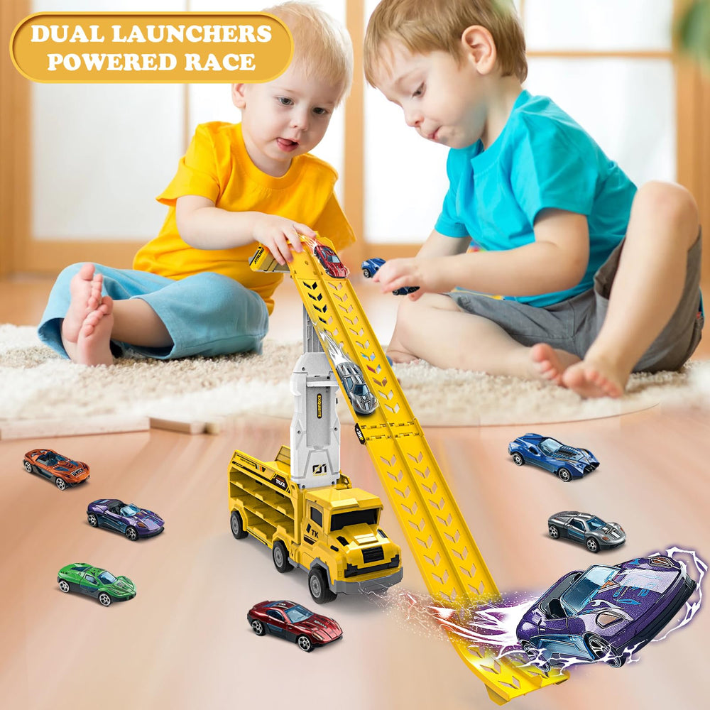 ShyLizard foldable race track setup for quick play