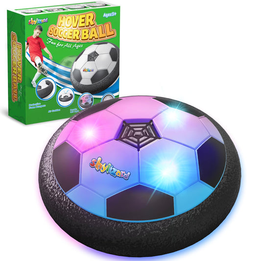 ShyLizard Hover Soccer Ball front view for indoor play and skill building