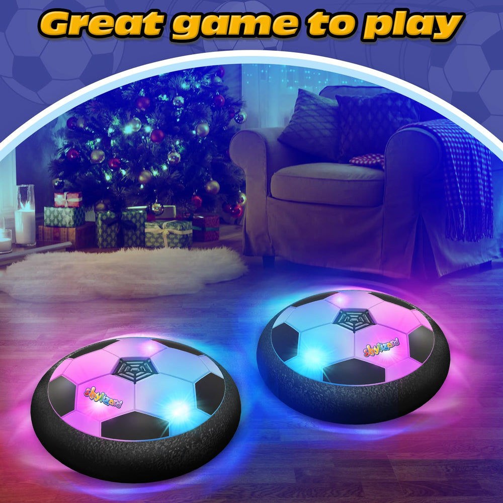 ShyLizard hover soccer ball suitable for indoor outdoor use