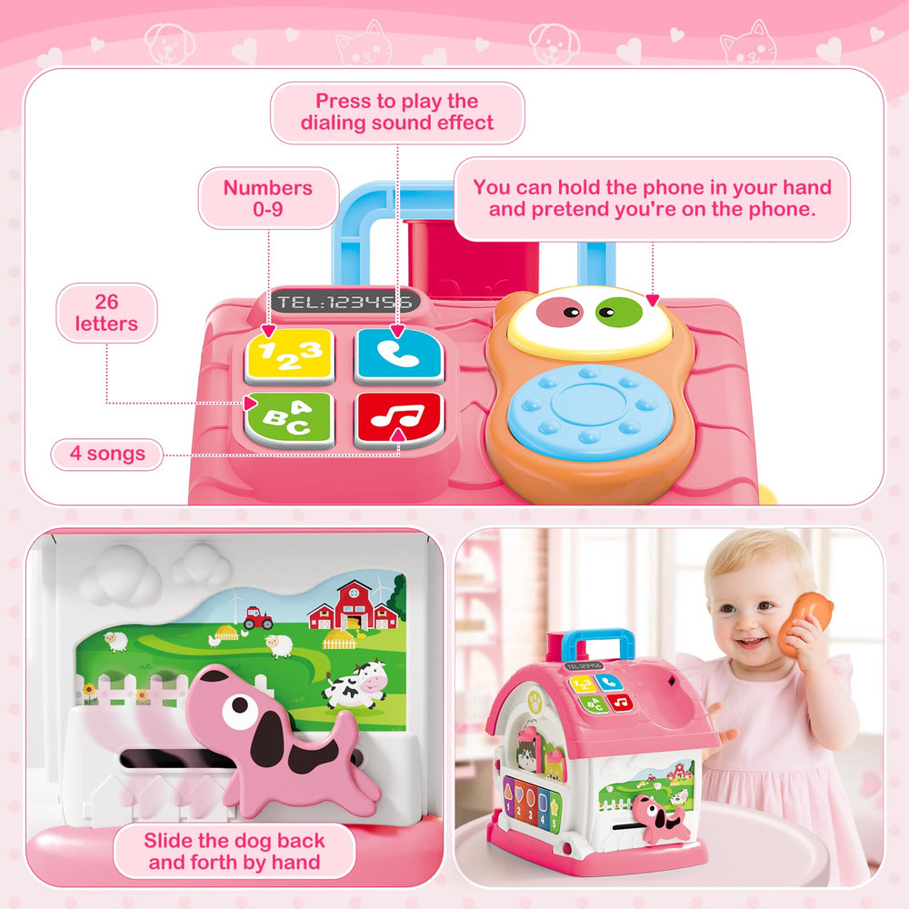 ShyLizard House introduces ABCs and letters through interactive play.