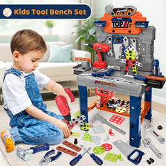 ShyLizard overview of toy tools set with multiple pieces for imaginative projects.