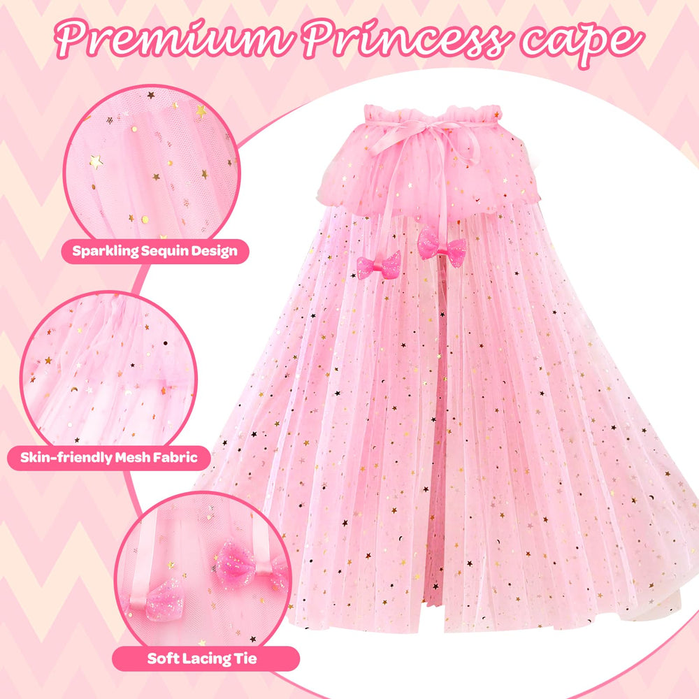 ShyLizard jewelry set adds sparkling accessories for stylish pretend princess moments.