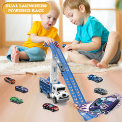 ShyLizard push-around play trucks for interactive, hands-on fun at home or outdoors.
