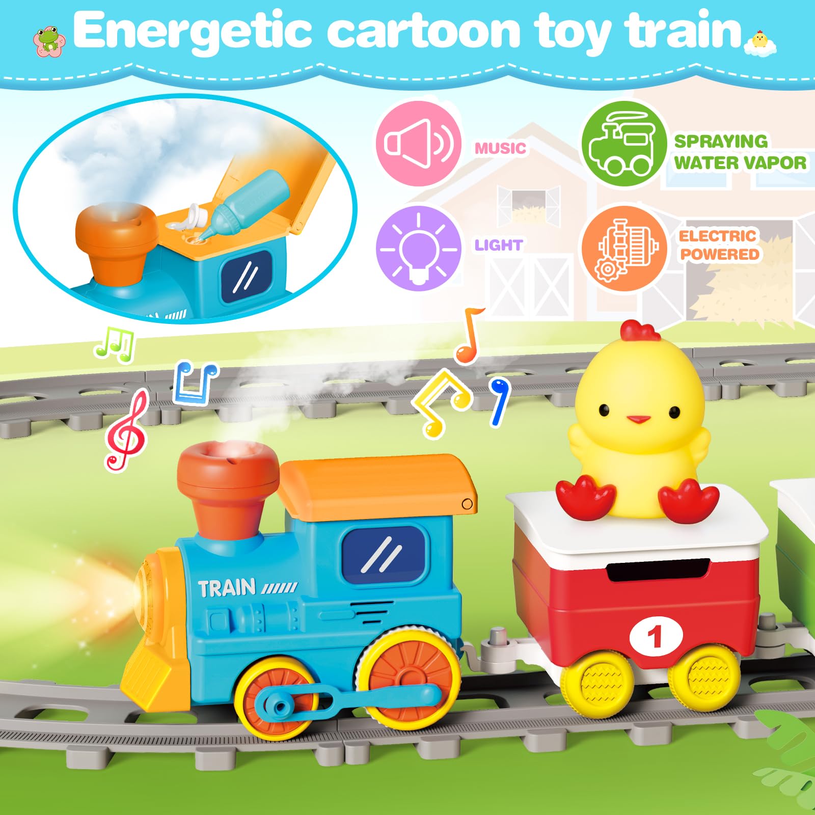 Six animal finger puppets for interactive storytelling and animal recognition