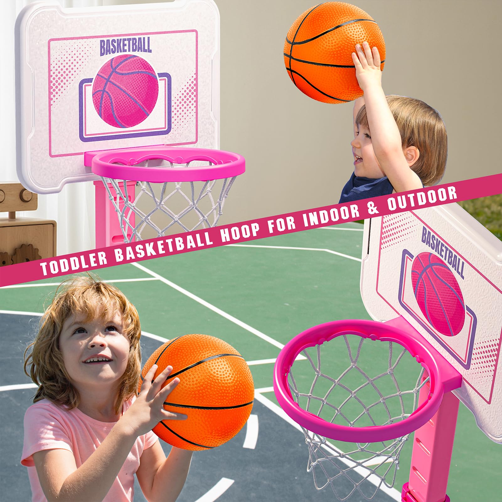 ShyLizard three-balls package provides easy shooting practice for toddlers.