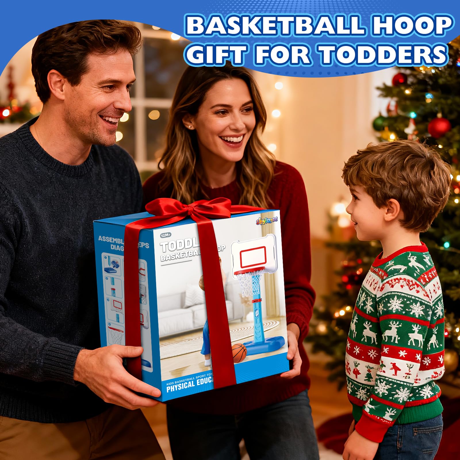 ShyLizard gift-worthy hoop for little basketball lovers.