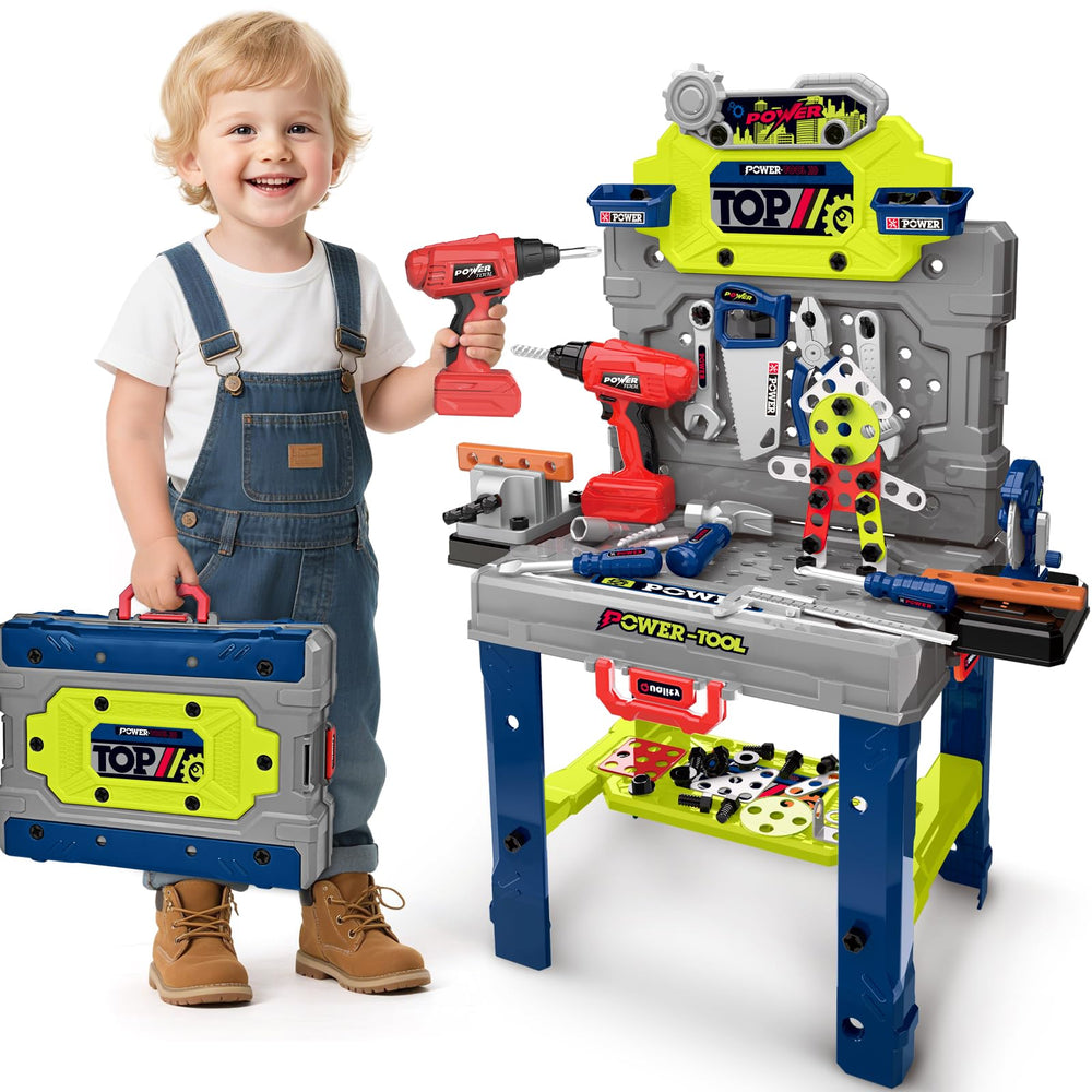 ShyLizard workbench converts to toolbox for easy cleanup.