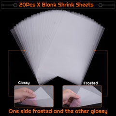 Shynek Shrinky Sheets Scissors for clean cuts and easy shapes