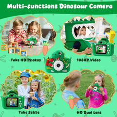 SHZYGQ Kids Camera rear camera captures 1080P video for vivid memories