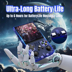 Sibotion R36MAX 4000mAh battery enables hours of uninterrupted play.