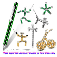 sicitu fidget pen writing and stylus use with portable clip