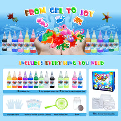 Bright color gels from Sidola kit ready for imaginations to splash