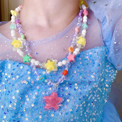 SIELEVIN crown pendant necklace, fit for princess dress-up adventures.