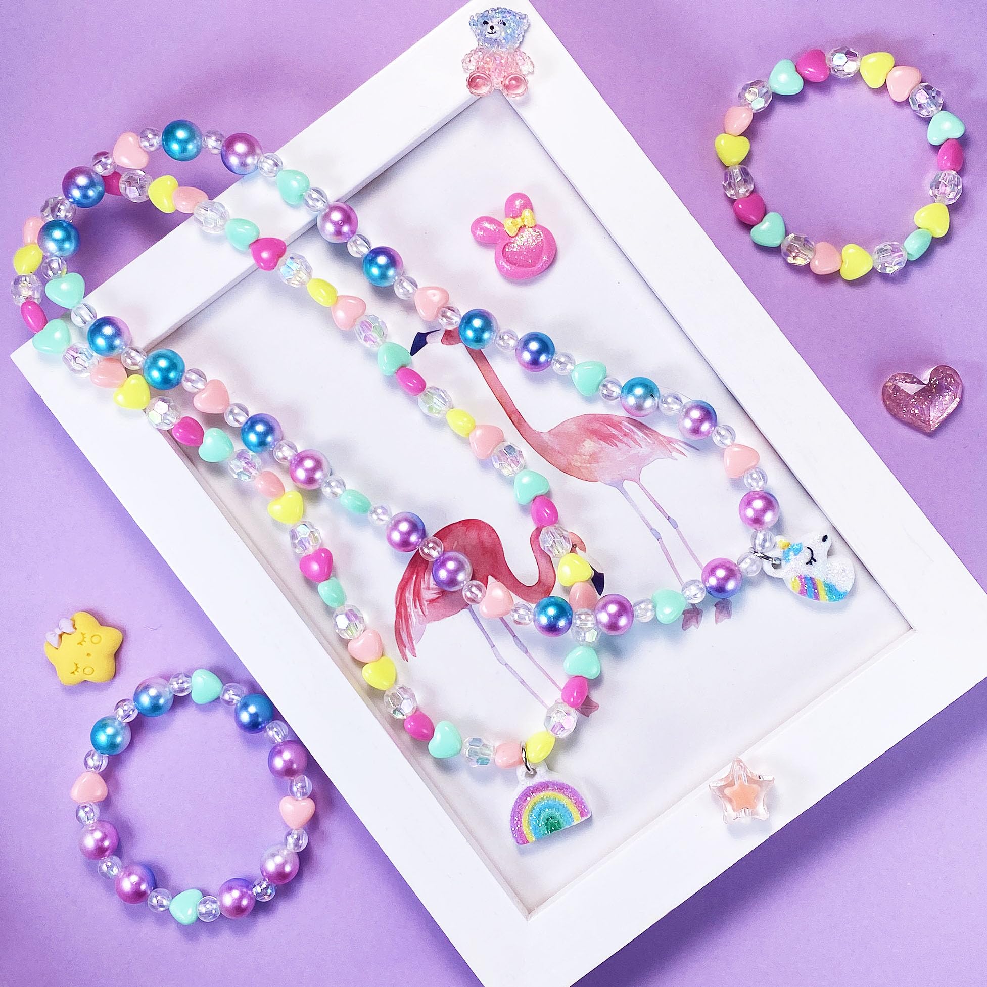 SIELEVIN kids jewelry necklace set, versatile options for daily looks.