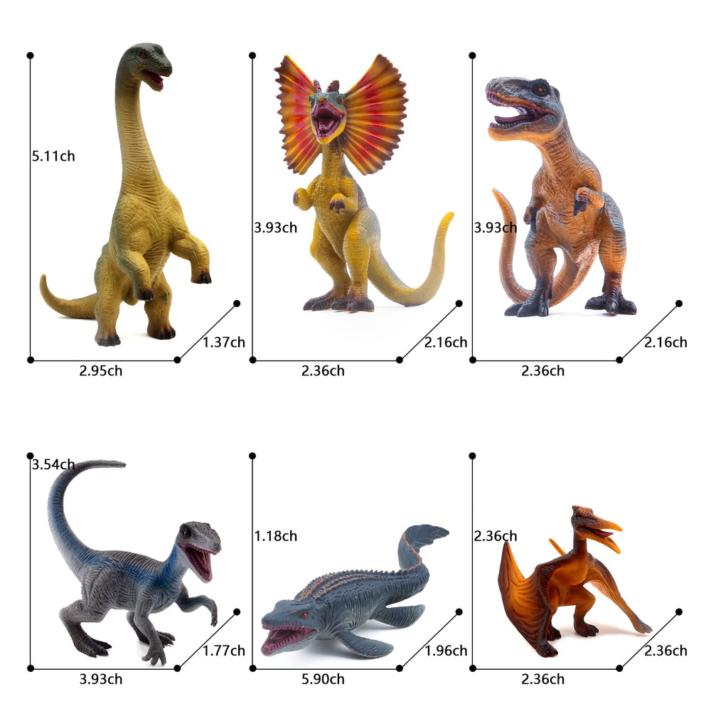 SIENON Velociraptor blue figure, detailed design ideal for imaginative storytelling and party decorations.
