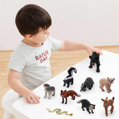 SIENON bear cub figure for party or classroom display
