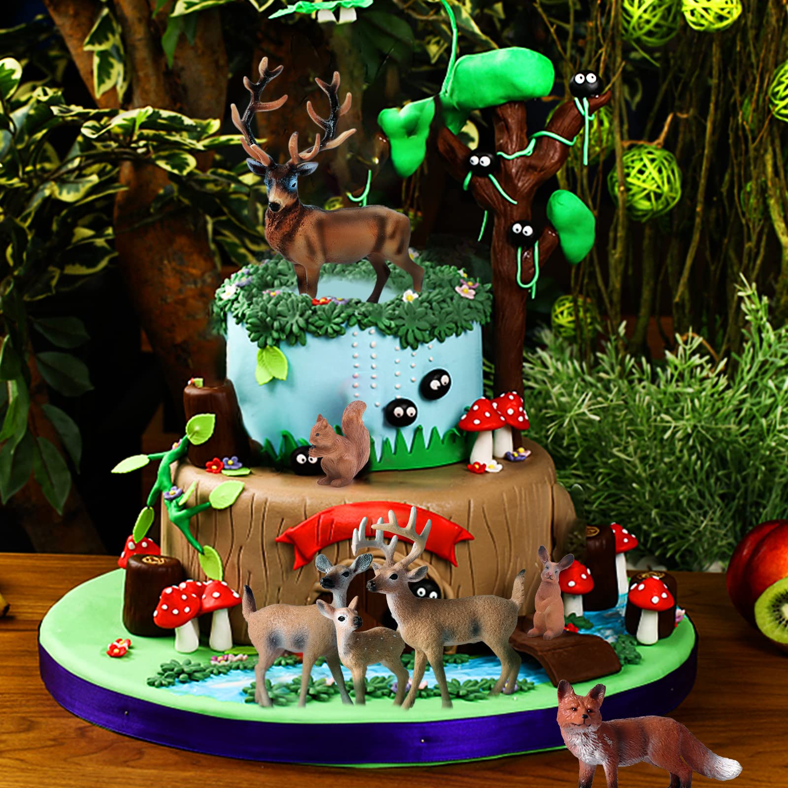 SIENON forest rabbit figure for pretend play and scenes