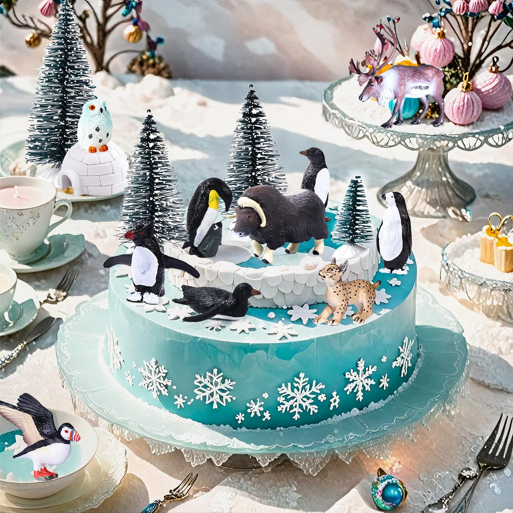 SIENON igloo diorama piece supports crafting and decorative displays.