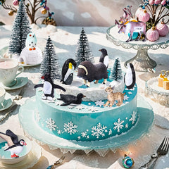 SIENON igloo diorama piece supports crafting and decorative displays.