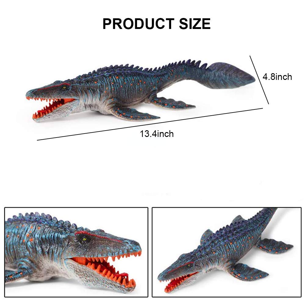 SIENON Jurassic Mosasaurus cake topper adds a vivid ocean theme to desserts.