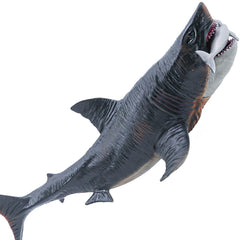SIENON Megalodon toy with open mouth for dramatic bath time play