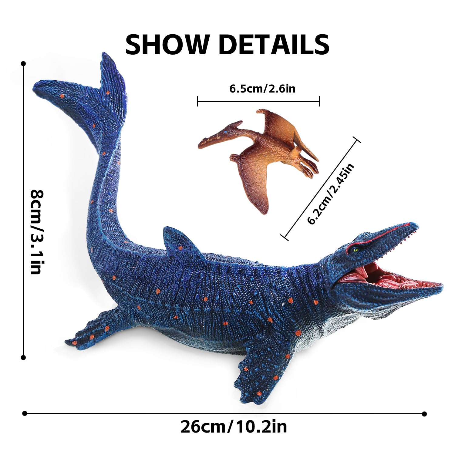 SIENON Mosasaurus plus Pterosaur set sparks dynamic dinosaur storytelling.