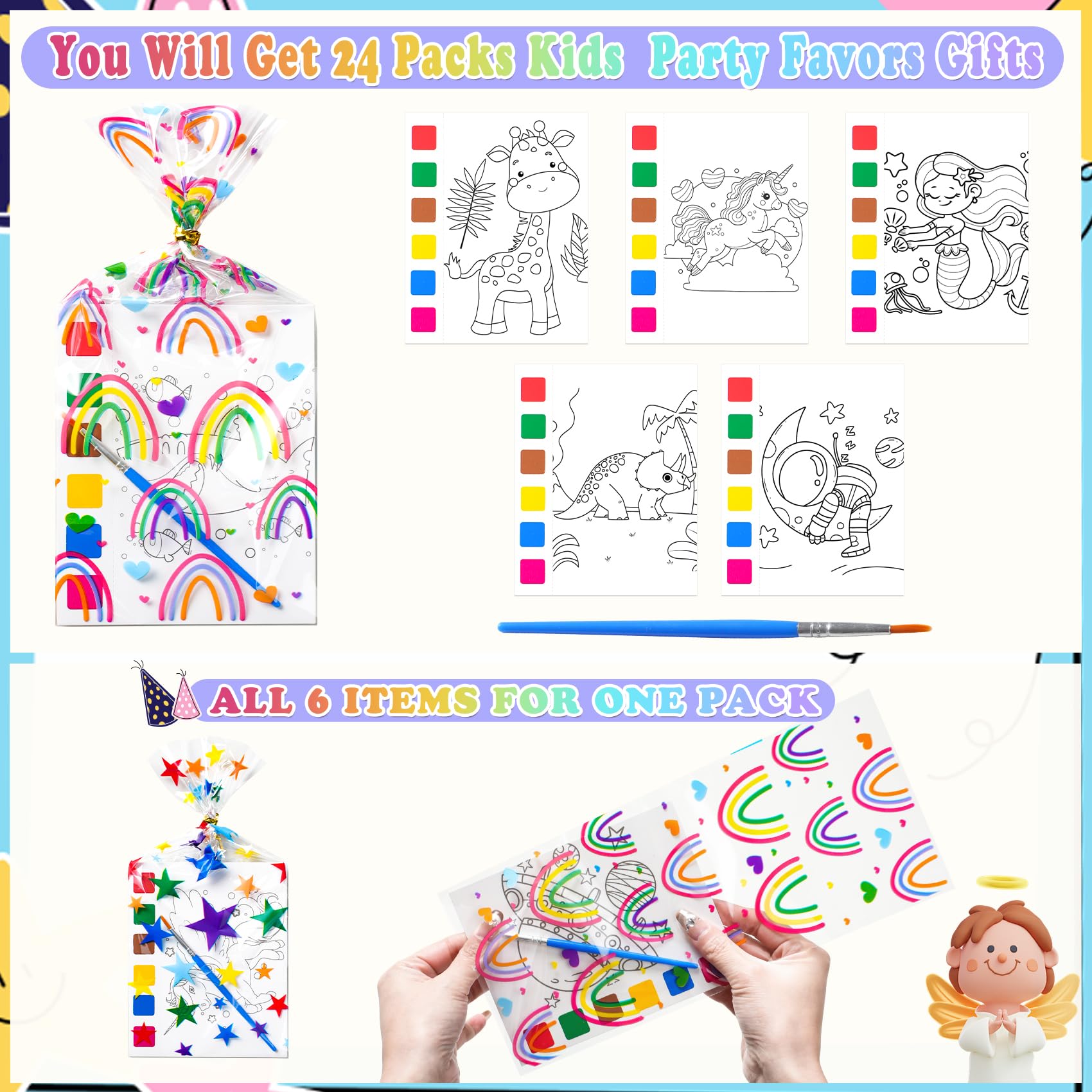 Sigilyer books show sample pages to spark imagination and color recognition.