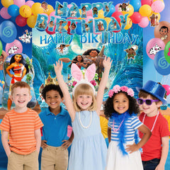 Signreen cartoon latex balloons multicolor complement the party palette and mood.