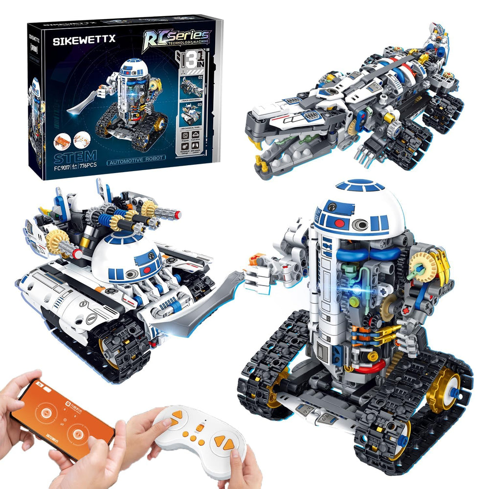 Sikewettx 3-in-1 STEM robot kit in box, ready to inspire hands-on learning.