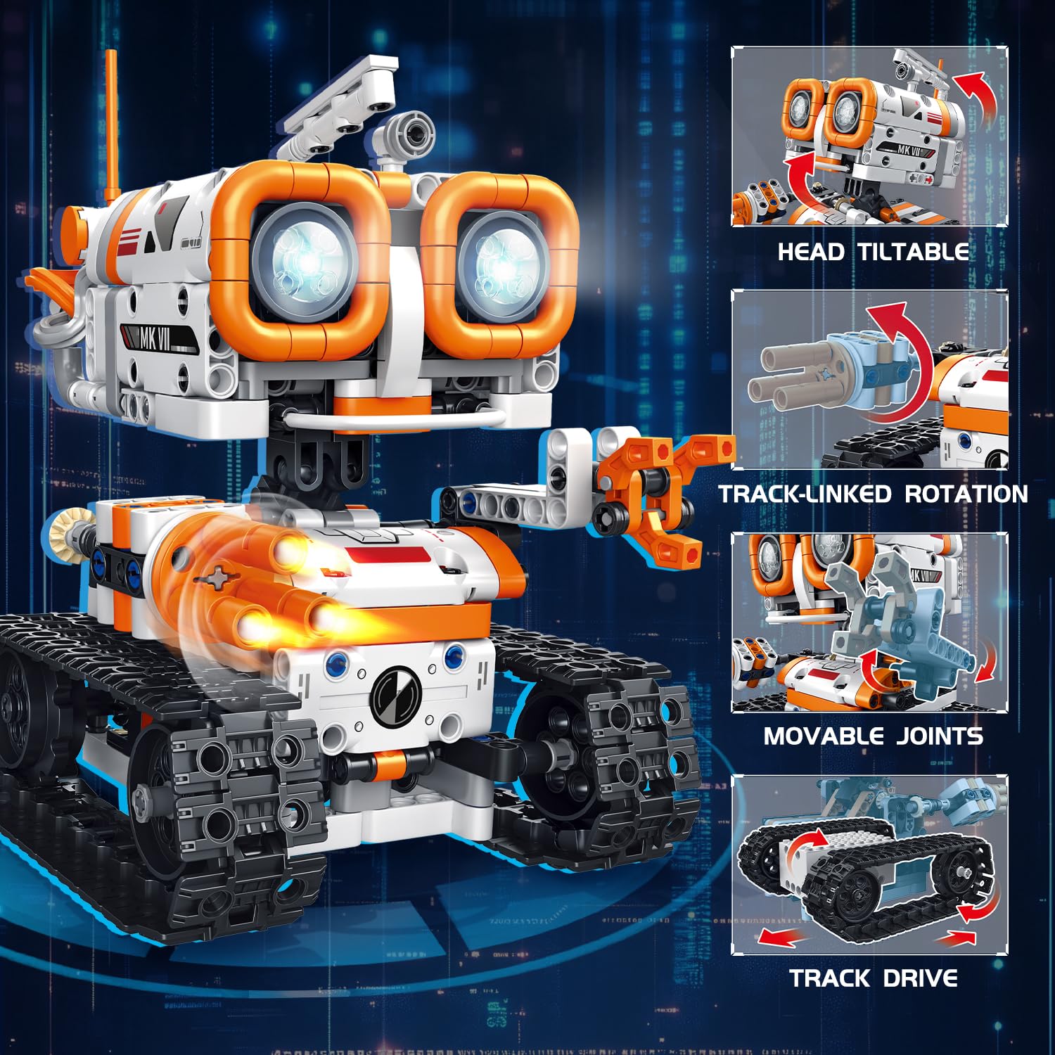 Sikewettx armored-tracked-vehicle model showing stability and realistic motion.