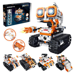 Sikewettx 5-in-1 robot model kit for creative STEM play and hands-on learning.